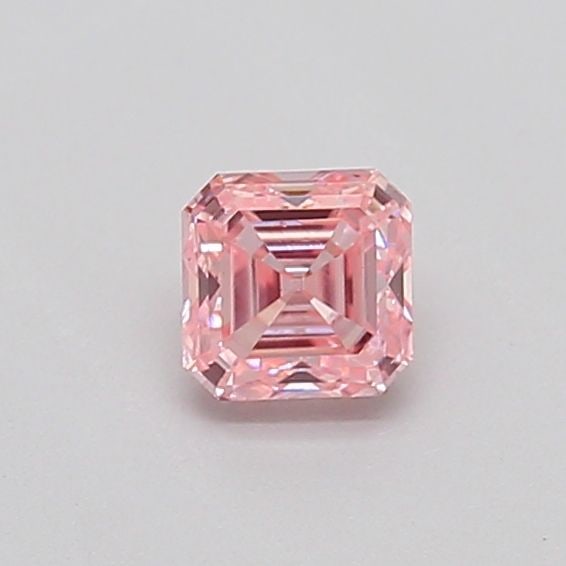 Loose Diamond - ASSCHER 0.35ct Fancy Intense Pink VS1: Loose Diamond - ASSCHER 0.35ct Fancy Intense Pink VS1 Source: This is a real non-mined Diamond that has been grown in a lab Shape: ASSCHER Carats: 0.35 Color: Fancy Intense Pink Certification: IGI Vid