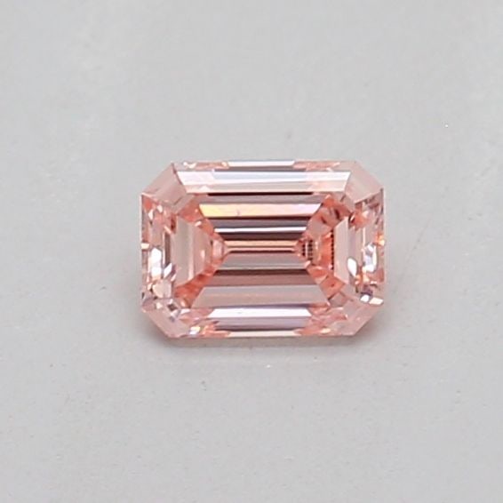 Loose Diamond - EMERALD 0.14ct Fancy Intense Pink VS2: Loose Diamond - EMERALD 0.14ct Fancy Intense Pink VS2 Source: This is a real non-mined Diamond that has been grown in a lab Shape: EMERALD Carats: 0.14 Color: Fancy Intense Pink Certification: IGI The