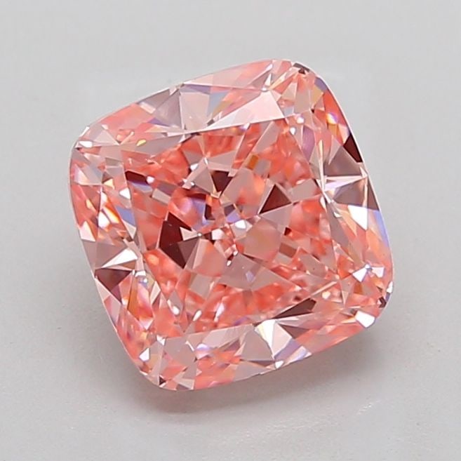 Loose Diamond - CUSHION MODIFIED 4.02ct Fancy Vivid Pink VS1: Loose Diamond - CUSHION MODIFIED 4.02ct Fancy Vivid Pink VS1 Source: This is a real non-mined Diamond that has been grown in a lab Shape: CUSHION MODIFIED Carats: 4.02 Color: Fancy Vivid Pink Certific