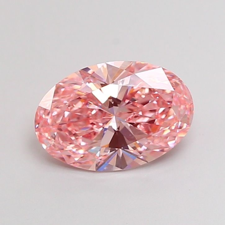 Loose Diamond - OVAL 2.11ct Fancy Vivid Pink VS1: Loose Diamond - OVAL 2.11ct Fancy Vivid Pink VS1 Source: This is a real non-mined Diamond that has been grown in a lab Shape: OVAL Carats: 2.11 Color: Fancy Vivid Pink Certification: IGI Video: