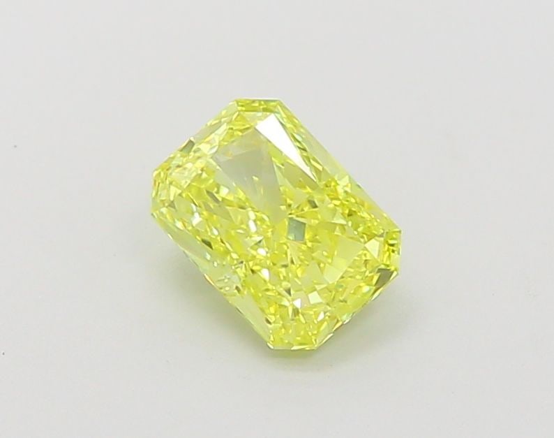 Loose Diamond - RADIANT 1.01ct Fancy Vivid Yellow VS1: Loose Diamond - RADIANT 1.01ct Fancy Vivid Yellow VS1 Source: This is a real non-mined Diamond that has been grown in a lab Shape: RADIANT Carats: 1.01 Color: Fancy Vivid Yellow Certification: IGI Vid