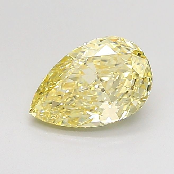 Loose Diamond - PEAR 1.1ct Fancy Yellow VVS2: Loose Diamond - PEAR 1.1ct Fancy Yellow VVS2 Source: This is a real non-mined Diamond that has been grown in a lab Shape: PEAR Carats: 1.1 Color: Fancy Yellow Certification: IGI Video: