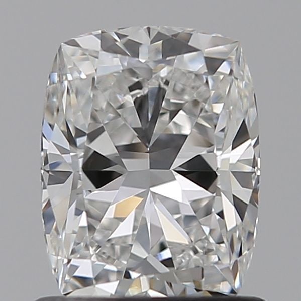 Loose Diamond - CUSHION BRILLIANT 1.02ct E VVS2: Loose Diamond - CUSHION BRILLIANT 1.02ct E VVS2 Source: This is a real non-mined Diamond that has been grown in a lab Shape: CUSHION BRILLIANT Carats: 1.02 Color: E Clarity: VVS2 Certification: IGI Vi