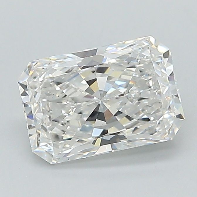 Loose Diamond - RADIANT 1.1ct F VS2: Loose Diamond - RADIANT 1.1ct F VS2 Source: This is a real non-mined Diamond that has been grown in a lab Shape: RADIANT Carats: 1.1 Color: F Clarity: VS2 Certification: IGI Video: