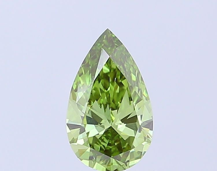Loose Diamond - PEAR 0.82ct Fancy Vivid Green VS1: Loose Diamond - PEAR 0.82ct Fancy Vivid Green VS1 Source: This is a real non-mined Diamond that has been grown in a lab Shape: PEAR Carats: 0.82 Color: Fancy Vivid Green Certification: IGI Video: