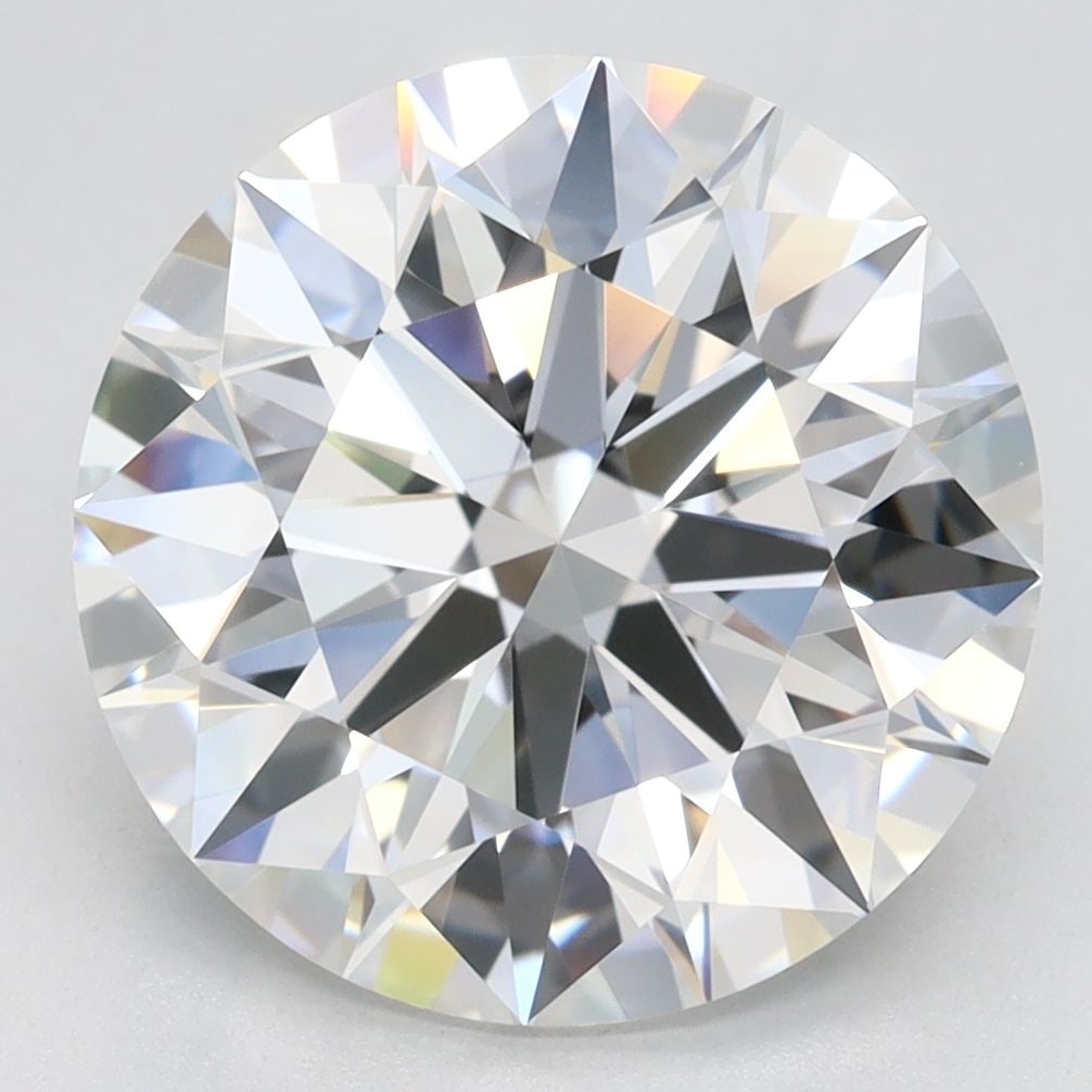 Ideal Loose Diamond - ROUND 4.53ct F IF: Ideal Loose Diamond - ROUND 4.53ct F IF Source: This is a real non-mined Diamond that has been grown in a lab Shape: ROUND Carats: 4.53 Color: F Clarity: IF Certification: IGI Video: