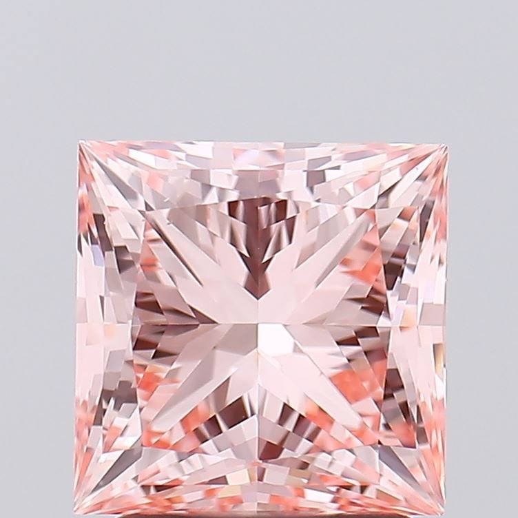 Loose Diamond - PRINCESS 2.05ct Fancy Vivid Pink VS1: Loose Diamond - PRINCESS 2.05ct Fancy Vivid Pink VS1 Source: This is a real non-mined Diamond that has been grown in a lab Shape: PRINCESS Carats: 2.05 Color: Fancy Vivid Pink Certification: IGI