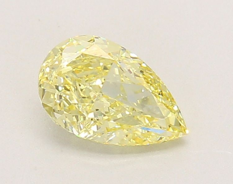 Loose Diamond - PEAR 1.03ct Fancy Yellow VS1: Loose Diamond - PEAR 1.03ct Fancy Yellow VS1 Source: This is a real non-mined Diamond that has been grown in a lab Shape: PEAR Carats: 1.03 Color: Fancy Yellow Certification: IGI Video: