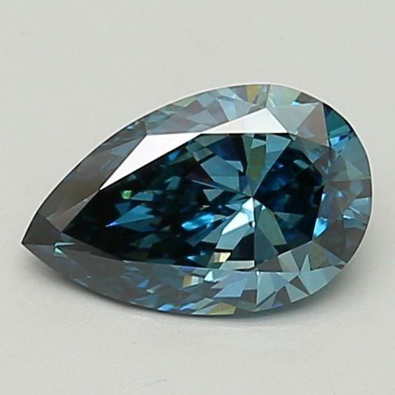 Loose Diamond - PEAR 1.63ct Fancy Vivid Blue VS1: Loose Diamond - PEAR 1.63ct Fancy Vivid Blue VS1 Source: This is a real non-mined Diamond that has been grown in a lab Shape: PEAR Carats: 1.63 Color: Fancy Vivid Blue Certification: IGI Video: