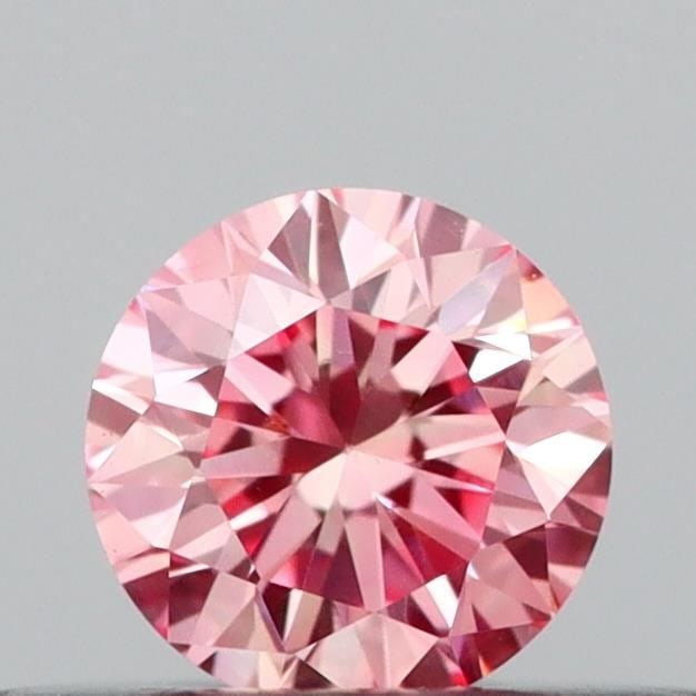 Loose Diamond - ROUND 0.21ct Fancy Intense Pink VVS2: Loose Diamond - ROUND 0.21ct Fancy Intense Pink VVS2 Source: This is a real non-mined Diamond that has been grown in a lab Shape: ROUND Carats: 0.21 Color: Fancy Intense Pink Certification: IGI