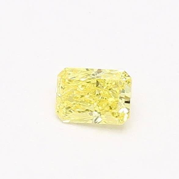 Loose Diamond - RADIANT 0.23ct Fancy Intense Yellow SI1: Loose Diamond - RADIANT 0.23ct Fancy Intense Yellow SI1 Source: This is a real non-mined Diamond that has been grown in a lab Shape: RADIANT Carats: 0.23 Color: Fancy Intense Yellow Certification:
