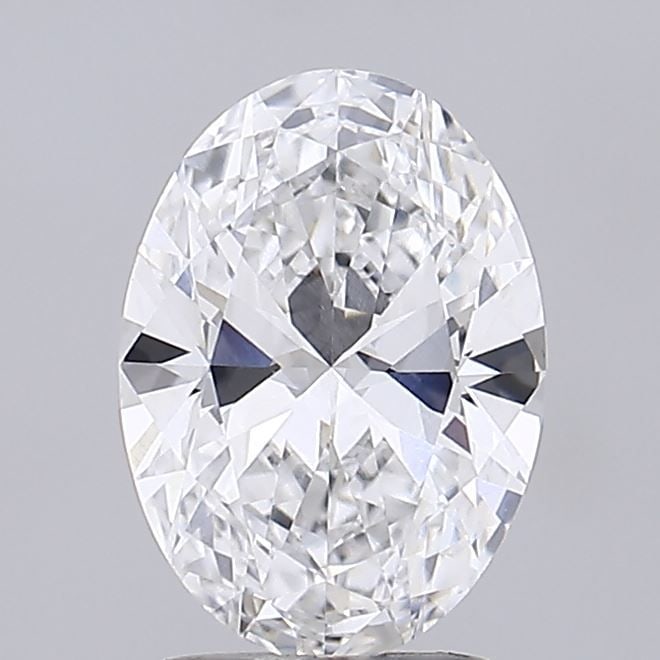 Loose Diamond - OVAL 2.08ct D VVS2: Loose Diamond - OVAL 2.08ct D VVS2 Source: This is a real non-mined Diamond that has been grown in a lab Shape: OVAL Carats: 2.08 Color: D Clarity: VVS2 Certification: IGI Video:
