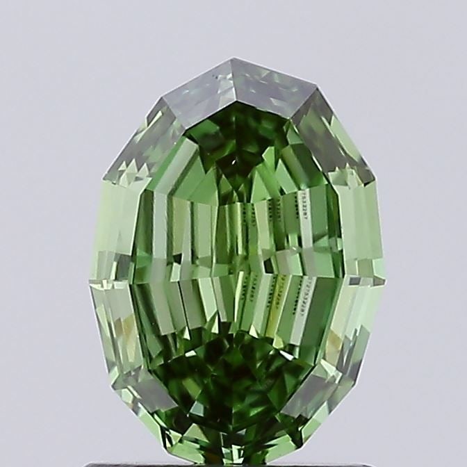 Loose Diamond - OTHER 0.91ct Fancy Vivid Green VS1: Loose Diamond - OTHER 0.91ct Fancy Vivid Green VS1 Source: This is a real non-mined Diamond that has been grown in a lab Shape: OTHER Carats: 0.91 Color: Fancy Vivid Green Certification: IGI Video: