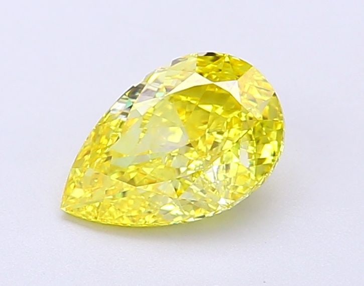 Loose Diamond - PEAR 1.06ct Fancy Vivid Yellow IF: Loose Diamond - PEAR 1.06ct Fancy Vivid Yellow IF Source: This is a real non-mined Diamond that has been grown in a lab Shape: PEAR Carats: 1.06 Color: Fancy Vivid Yellow Certification: IGI Video: