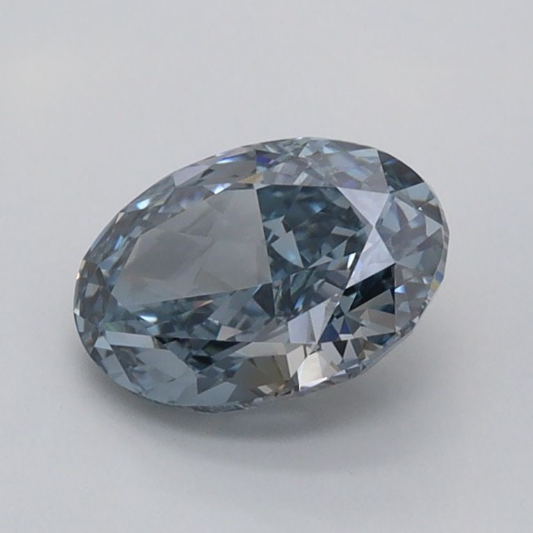 Loose Diamond - OVAL 1.15ct Fancy Deep Grayish Blue VS1: Loose Diamond - OVAL 1.15ct Fancy Deep Grayish Blue VS1 Source: This is a real non-mined Diamond that has been grown in a lab Shape: OVAL Carats: 1.15 Color: Fancy Deep Grayish Blue Certification: IGI
