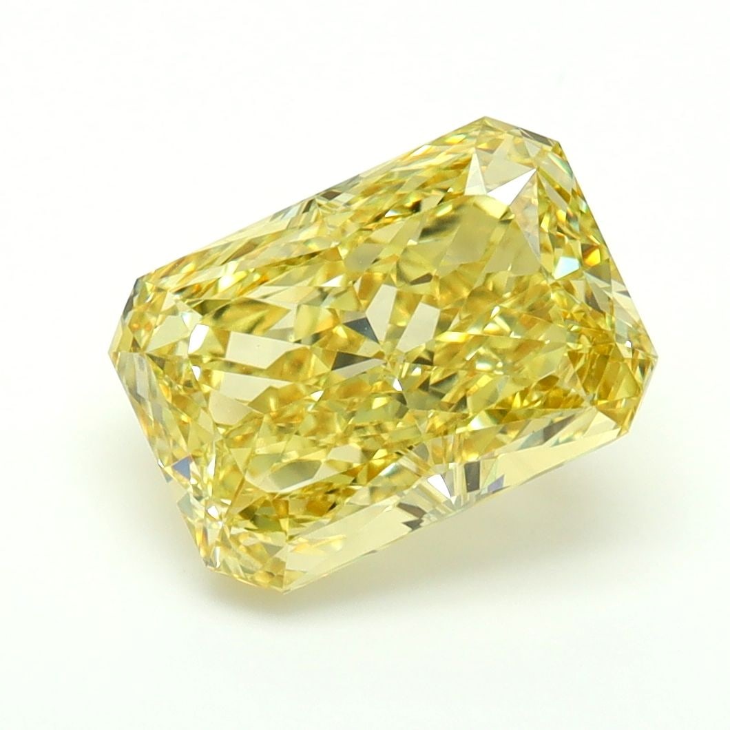 Loose Diamond - RADIANT 3.06ct Fancy Vivid Yellow VS1: Loose Diamond - RADIANT 3.06ct Fancy Vivid Yellow VS1 Source: This is a real non-mined Diamond that has been grown in a lab Shape: RADIANT Carats: 3.06 Color: Fancy Vivid Yellow Certification: IGI Vid
