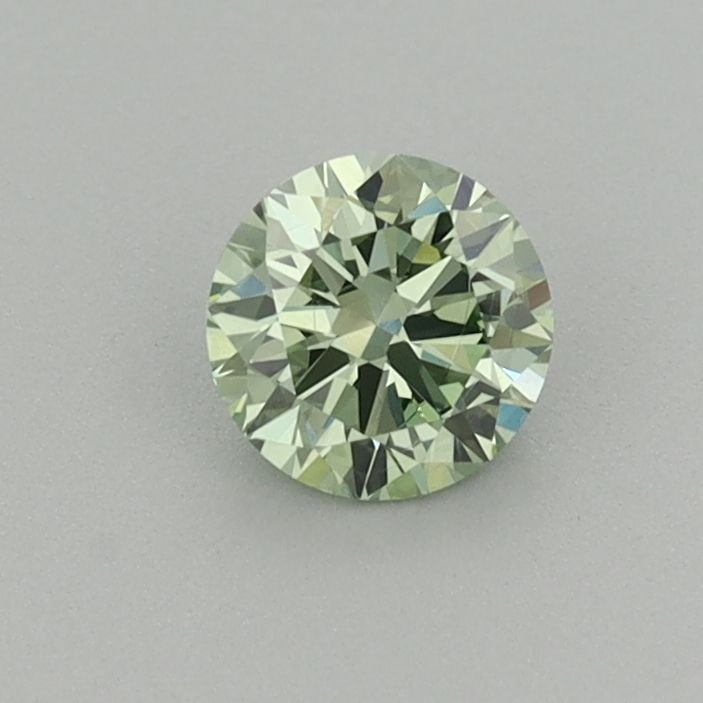 Loose Diamond - ROUND 0.4ct Fancy Vivid Green VS1: Loose Diamond - ROUND 0.4ct Fancy Vivid Green VS1 Source: This is a real non-mined Diamond that has been grown in a lab Shape: ROUND Carats: 0.4 Color: Fancy Vivid Green Certification: IGI The Diamond