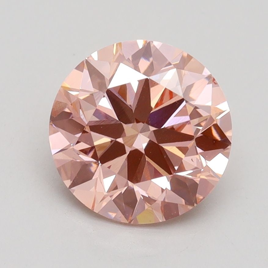 Loose Diamond - ROUND 2.0ct Fancy Intense Pink VS1: Loose Diamond - ROUND 2.0ct Fancy Intense Pink VS1 Source: This is a real non-mined Diamond that has been grown in a lab Shape: ROUND Carats: 2.0 Color: Fancy Intense Pink Certification: IGI Video: