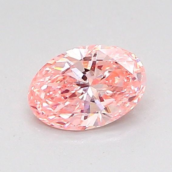 Loose Diamond - OVAL 0.55ct Fancy Intense Pink VS1: Loose Diamond - OVAL 0.55ct Fancy Intense Pink VS1 Source: This is a real non-mined Diamond that has been grown in a lab Shape: OVAL Carats: 0.55 Color: Fancy Intense Pink Certification: IGI Video: