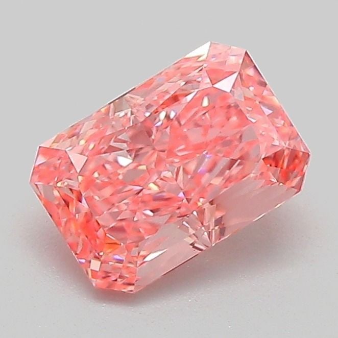 Loose Diamond - RADIANT 1.06ct Fancy Vivid Pink VVS2: Loose Diamond - RADIANT 1.06ct Fancy Vivid Pink VVS2 Source: This is a real non-mined Diamond that has been grown in a lab Shape: RADIANT Carats: 1.06 Color: Fancy Vivid Pink Certification: IGI Video: