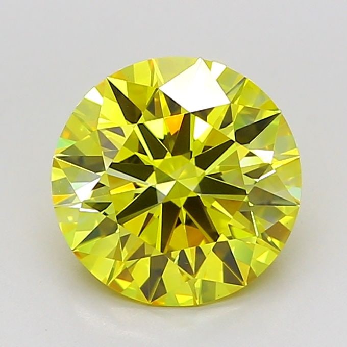 Ideal Loose Diamond - ROUND 3.09ct Fancy Vivid Yellow VVS2: Ideal Loose Diamond - ROUND 3.09ct Fancy Vivid Yellow VVS2 Source: This is a real non-mined Diamond that has been grown in a lab Shape: ROUND Carats: 3.09 Color: Fancy Vivid Yellow Certification: IGI 