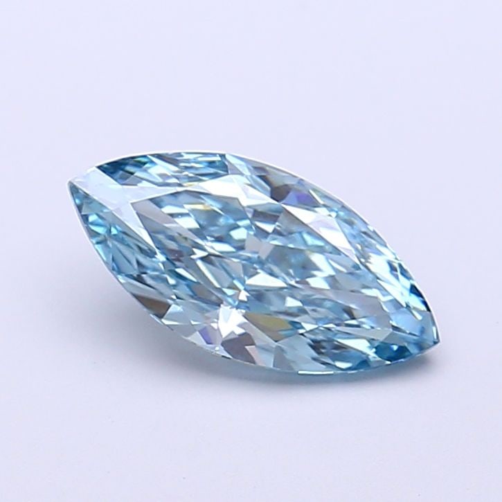Loose Diamond - MARQUISE 1.01ct Fancy Vivid Blue VVS2: Loose Diamond - MARQUISE 1.01ct Fancy Vivid Blue VVS2 Source: This is a real non-mined Diamond that has been grown in a lab Shape: MARQUISE Carats: 1.01 Color: Fancy Vivid Blue Certification: IGI Vide