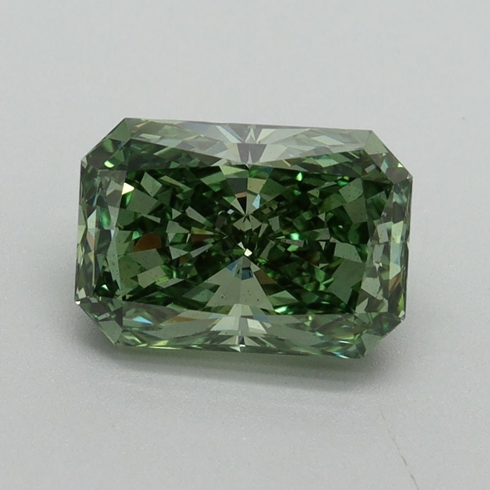 Loose Diamond - RADIANT 1.8ct Fancy Vivid Green VS2 (1 of 1)
