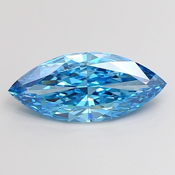 Loose Diamond - MARQUISE 3.05ct Fancy Vivid Blue VS2 (1 of 1)