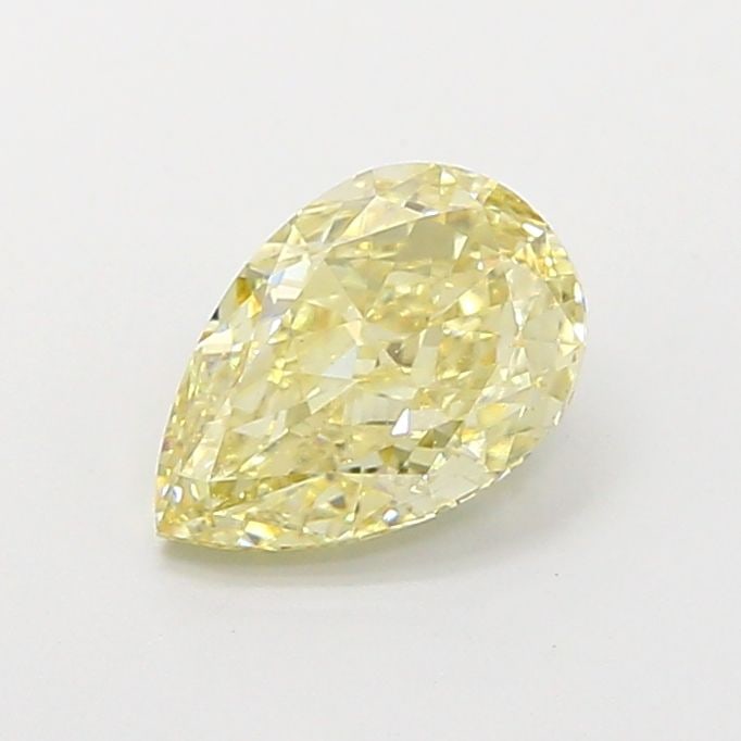 Loose Diamond - PEAR 1.49ct Fancy Light Yellow VS1: Loose Diamond - PEAR 1.49ct Fancy Light Yellow VS1 Source: This is a real non-mined Diamond that has been grown in a lab Shape: PEAR Carats: 1.49 Color: Fancy Light Yellow Certification: IGI Video: