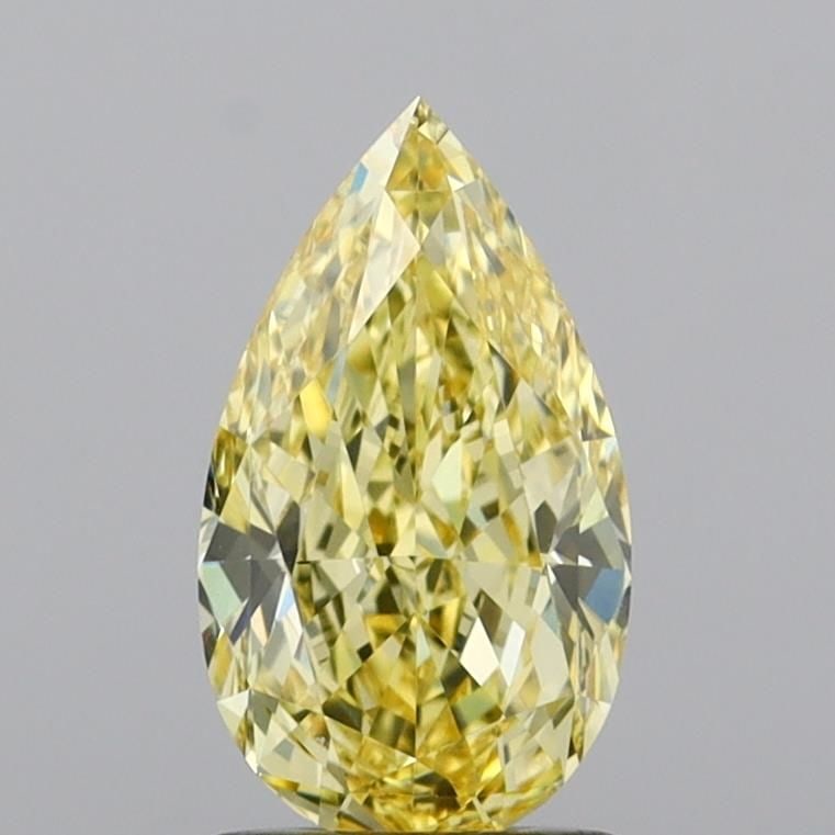 Loose Diamond - PEAR 1.67ct Fancy Vivid Yellow VVS1: Loose Diamond - PEAR 1.67ct Fancy Vivid Yellow VVS1 Source: This is a real non-mined Diamond that has been grown in a lab Shape: PEAR Carats: 1.67 Color: Fancy Vivid Yellow Certification: IGI Video: