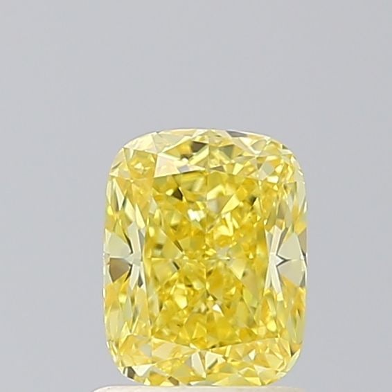 Loose Diamond - CUSHION BRILLIANT 1.13ct Fancy Vivid Yellow VS1: Loose Diamond - CUSHION BRILLIANT 1.13ct Fancy Vivid Yellow VS1 Source: This is a real non-mined Diamond that has been grown in a lab Shape: CUSHION BRILLIANT Carats: 1.13 Color: Fancy Vivid Yellow Ce