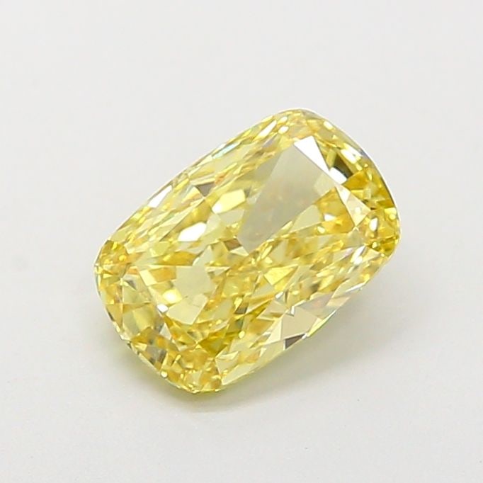 Loose Diamond - CUSHION MODIFIED 2.0ct Fancy Intense Yellow VS1: Loose Diamond - CUSHION MODIFIED 2.0ct Fancy Intense Yellow VS1 Source: This is a real non-mined Diamond that has been grown in a lab Shape: CUSHION MODIFIED Carats: 2.0 Color: Fancy Intense Yellow Ce