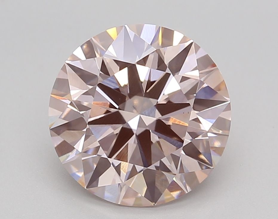 Ideal Loose Diamond - ROUND 3.02ct Fancy Pink VS1: Ideal Loose Diamond - ROUND 3.02ct Fancy Pink VS1 Source: This is a real non-mined Diamond that has been grown in a lab Shape: ROUND Carats: 3.02 Color: Fancy Pink Certification: IGI Video: