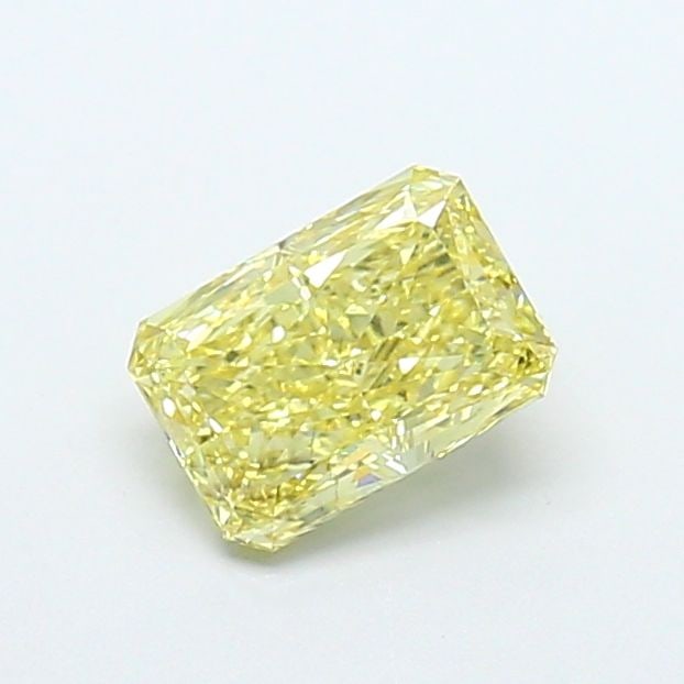 Loose Diamond - RADIANT 1.04ct Fancy Yellow VS2: Loose Diamond - RADIANT 1.04ct Fancy Yellow VS2 Source: This is a real non-mined Diamond that has been grown in a lab Shape: RADIANT Carats: 1.04 Color: Fancy Yellow Certification: IGI Video:
