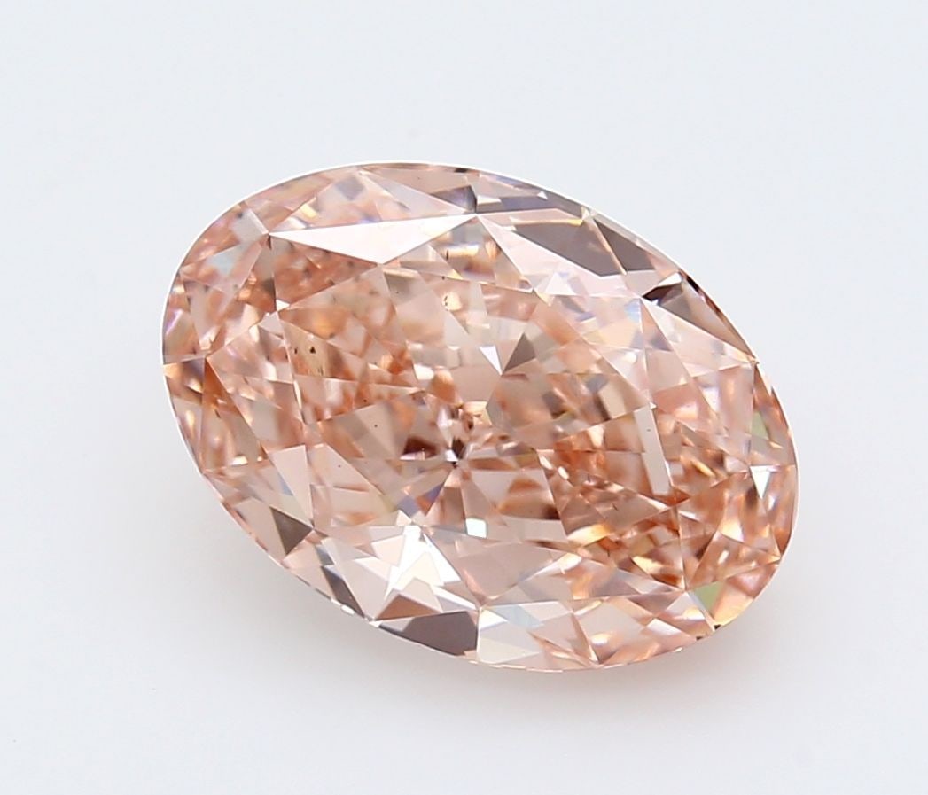 Loose Diamond - OVAL 5.03ct Fancy Vivid Pink VS2: Loose Diamond - OVAL 5.03ct Fancy Vivid Pink VS2 Source: This is a real non-mined Diamond that has been grown in a lab Shape: OVAL Carats: 5.03 Color: Fancy Vivid Pink Certification: IGI Video: