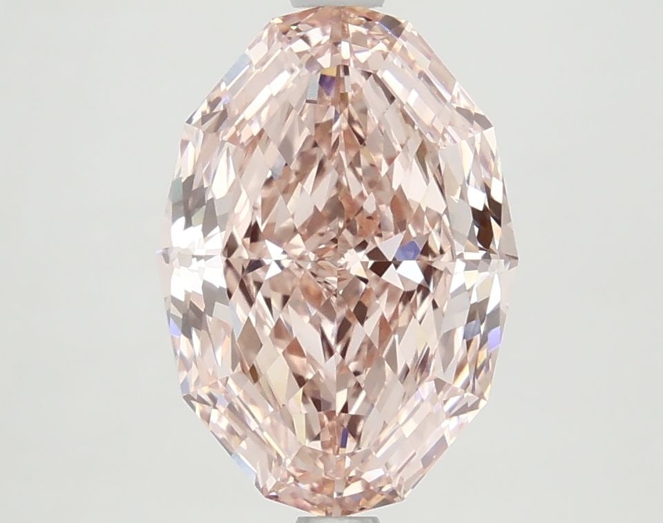 Loose Diamond - OVAL 3.16ct Fancy Vivid Pink VVS2: Loose Diamond - OVAL 3.16ct Fancy Vivid Pink VVS2 Source: This is a real non-mined Diamond that has been grown in a lab Shape: OVAL Carats: 3.16 Color: Fancy Vivid Pink Certification: IGI Video: