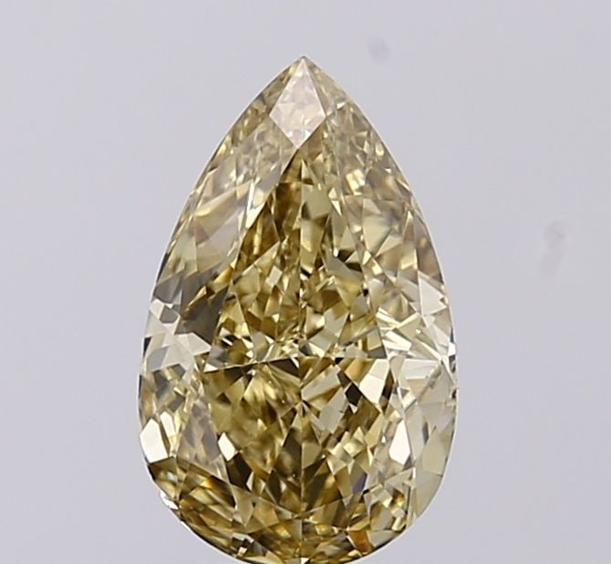 Loose Diamond - PEAR 1.5ct Fancy Yellow VS1: Loose Diamond - PEAR 1.5ct Fancy Yellow VS1 Source: This is a real non-mined Diamond that has been grown in a lab Shape: PEAR Carats: 1.5 Color: Fancy Yellow Certification: IGI Video: