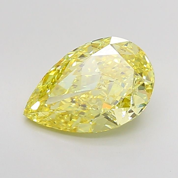 Loose Diamond - PEAR 4.07ct Fancy Intense Yellow VS1: Loose Diamond - PEAR 4.07ct Fancy Intense Yellow VS1 Source: This is a real non-mined Diamond that has been grown in a lab Shape: PEAR Carats: 4.07 Color: Fancy Intense Yellow Certification: IGI Video