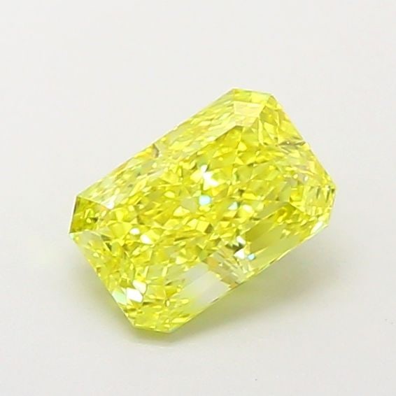 Loose Diamond - RADIANT 1.05ct Fancy Vivid Yellow VS1: Loose Diamond - RADIANT 1.05ct Fancy Vivid Yellow VS1 Source: This is a real non-mined Diamond that has been grown in a lab Shape: RADIANT Carats: 1.05 Color: Fancy Vivid Yellow Certification: IGI Vid