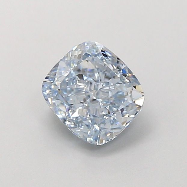 Loose Diamond - CUSHION MODIFIED 1.01ct Fancy Intense Blue VS1: Loose Diamond - CUSHION MODIFIED 1.01ct Fancy Intense Blue VS1 Source: This is a real non-mined Diamond that has been grown in a lab Shape: CUSHION MODIFIED Carats: 1.01 Color: Fancy Intense Blue Cert