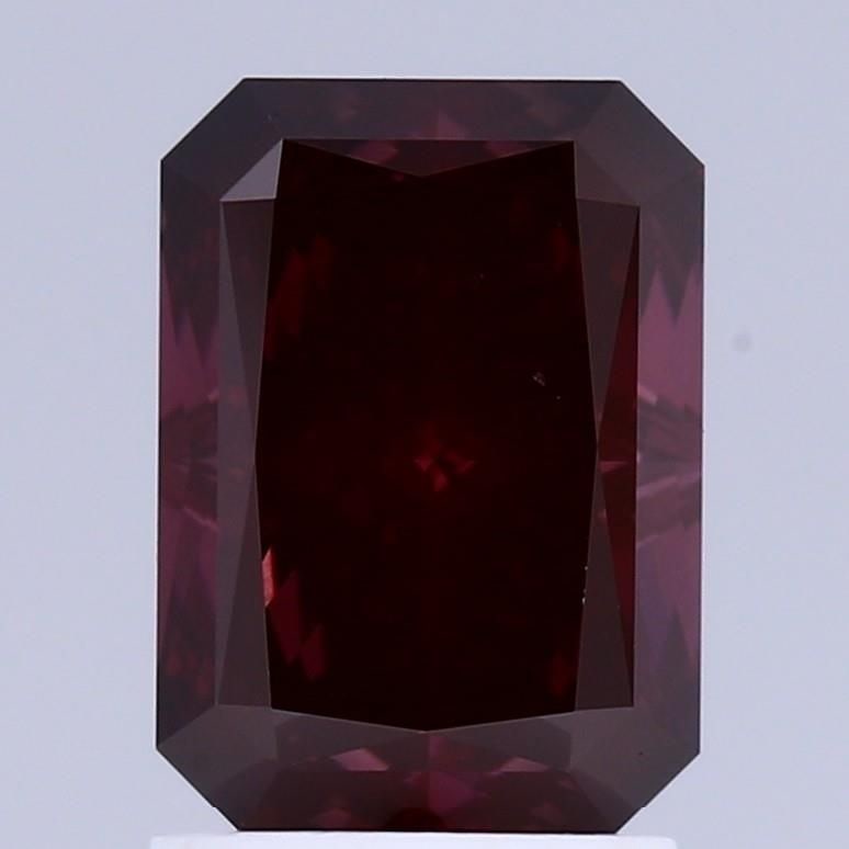 Loose Diamond - RADIANT 2.1ct Fancy Deep Purple VS1 (1 of 1)