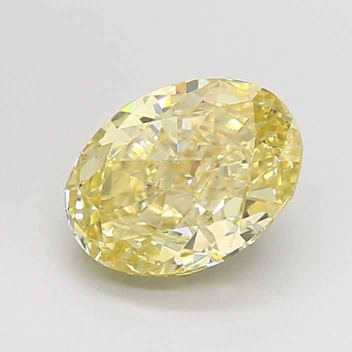 Loose Diamond - OVAL 2.17ct Fancy Yellow VS2: Loose Diamond - OVAL 2.17ct Fancy Yellow VS2 Source: This is a real non-mined Diamond that has been grown in a lab Shape: OVAL Carats: 2.17 Color: Fancy Yellow Certification: IGI Video: