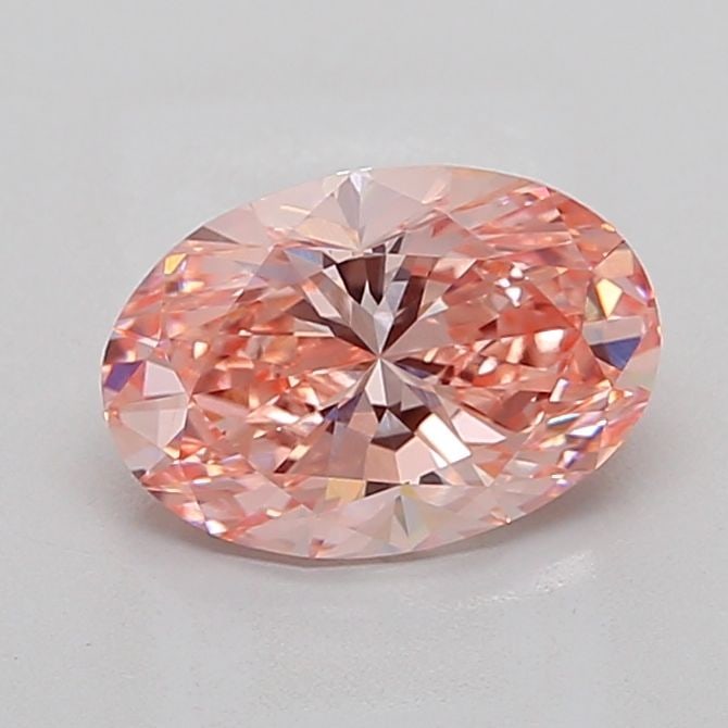 Loose Diamond - OVAL 2.52ct Fancy Vivid Pink VS1: Loose Diamond - OVAL 2.52ct Fancy Vivid Pink VS1 Source: This is a real non-mined Diamond that has been grown in a lab Shape: OVAL Carats: 2.52 Color: Fancy Vivid Pink Certification: IGI Video: