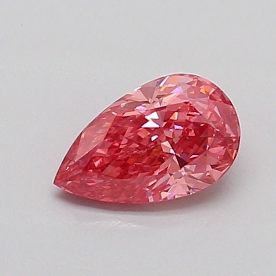 Loose Diamond - PEAR 0.48ct Fancy Vivid Pink VVS2: Loose Diamond - PEAR 0.48ct Fancy Vivid Pink VVS2 Source: This is a real non-mined Diamond that has been grown in a lab Shape: PEAR Carats: 0.48 Color: Fancy Vivid Pink Certification: IGI Video: