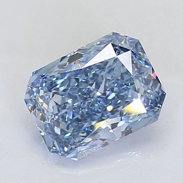 Loose Diamond - RADIANT 3.12ct Fancy Intense Blue VVS1: Loose Diamond - RADIANT 3.12ct Fancy Intense Blue VVS1 Source: This is a real non-mined Diamond that has been grown in a lab Shape: RADIANT Carats: 3.12 Color: Fancy Intense Blue Certification: IGI Vi