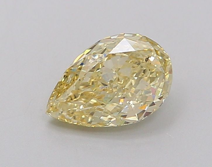 Loose Diamond - PEAR 1.05ct Fancy Yellow SI1: Loose Diamond - PEAR 1.05ct Fancy Yellow SI1 Source: This is a real non-mined Diamond that has been grown in a lab Shape: PEAR Carats: 1.05 Color: Fancy Yellow Certification: IGI Video: