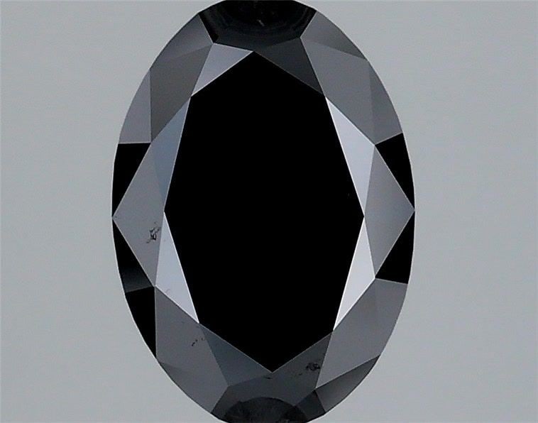 Loose Diamond - OVAL 2.01ct Fancy Black: Loose Diamond - OVAL 2.01ct Fancy Black Source: This is a real non-mined Diamond that has been grown in a lab Shape: OVAL Carats: 2.01 Color: Fancy Black Certification: IGI Video: