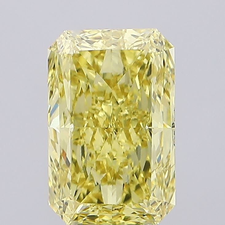 Loose Diamond - RADIANT 10.25ct Fancy Intense Yellow VS2: Loose Diamond - RADIANT 10.25ct Fancy Intense Yellow VS2 Source: This is a real non-mined Diamond that has been grown in a lab Shape: RADIANT Carats: 10.25 Color: Fancy Intense Yellow Certification: I