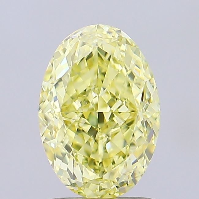 Loose Diamond - OVAL 1.53ct Fancy Intense Yellow VS1: Loose Diamond - OVAL 1.53ct Fancy Intense Yellow VS1 Source: This is a real non-mined Diamond that has been grown in a lab Shape: OVAL Carats: 1.53 Color: Fancy Intense Yellow Certification: IGI Video