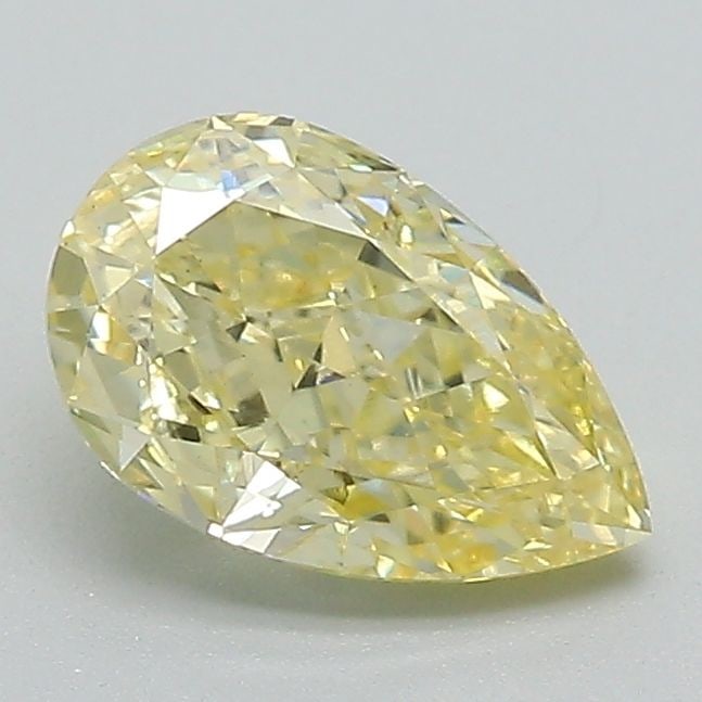 Loose Diamond - PEAR 1.16ct Fancy Intense Yellow VS1: Loose Diamond - PEAR 1.16ct Fancy Intense Yellow VS1 Source: This is a real non-mined Diamond that has been grown in a lab Shape: PEAR Carats: 1.16 Color: Fancy Intense Yellow Certification: IGI Video